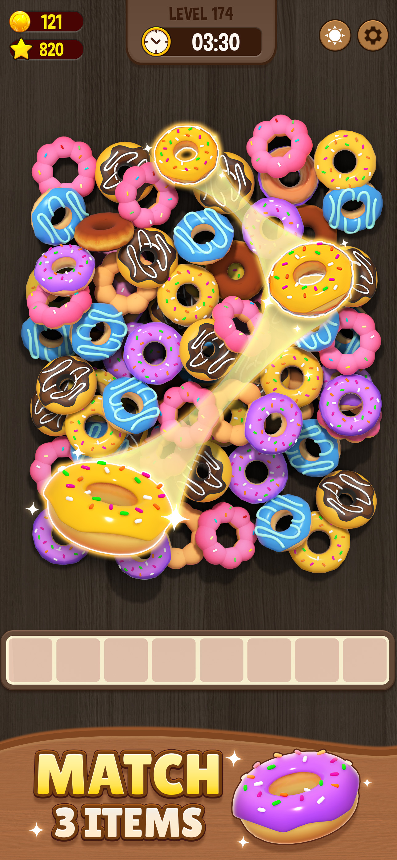 Match Triple 3D: Matching Tile