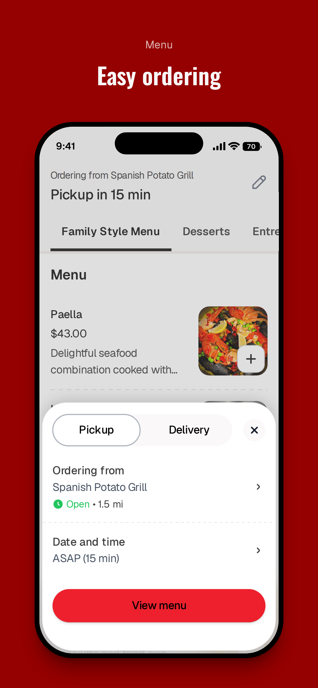 Spanish Potato Grill To Go screenshot 3