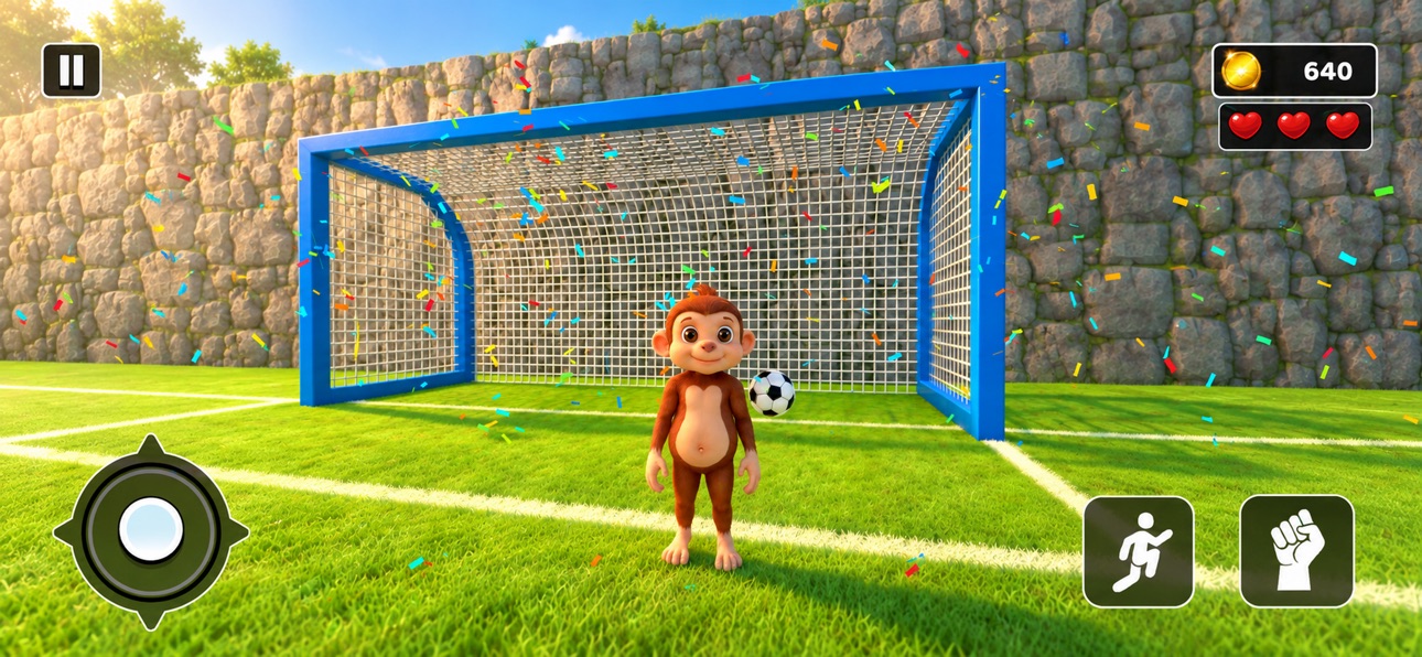 Screenshot 3 of Monkey Speed Jungle Escape