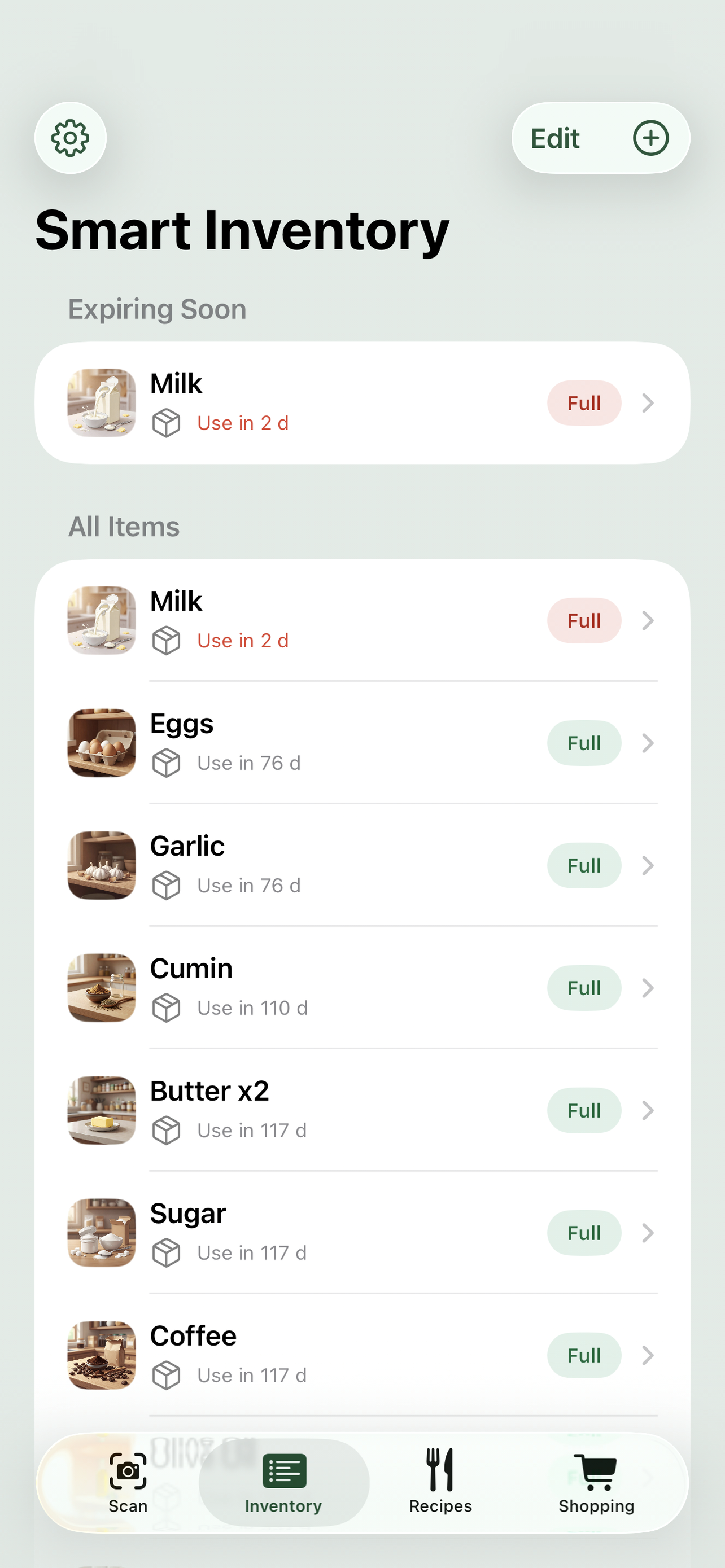 InStock Kitchen screenshot 4
