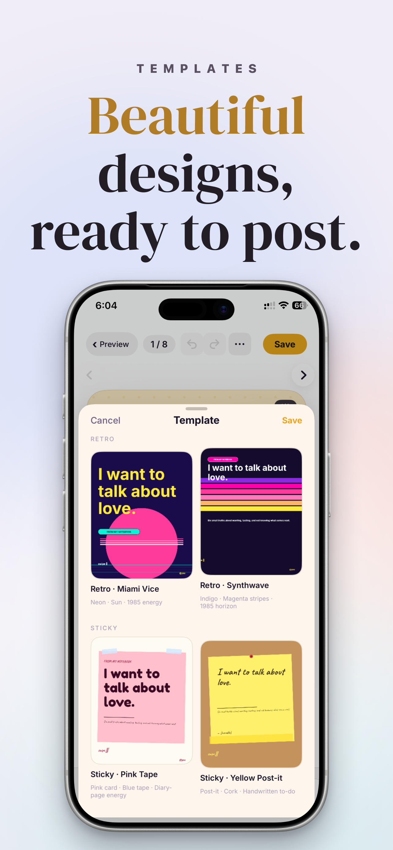 Postly — Idea to Post