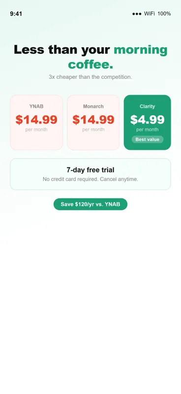 Clarity: Know Your Money screenshot 5 of 5