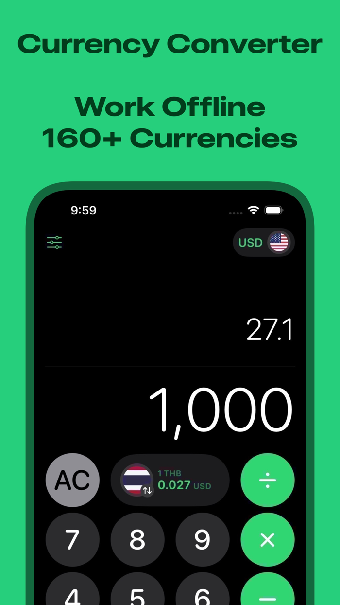 Currency calculator - Matcha