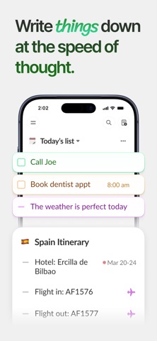 NewTwos: Quick Notes & Lists screenshot