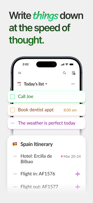 NewTwos: Quick Notes & Lists Screenshot 1 of 8