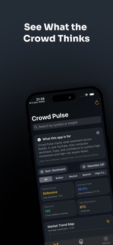 Crowd Sentiment AI – Signals screenshot