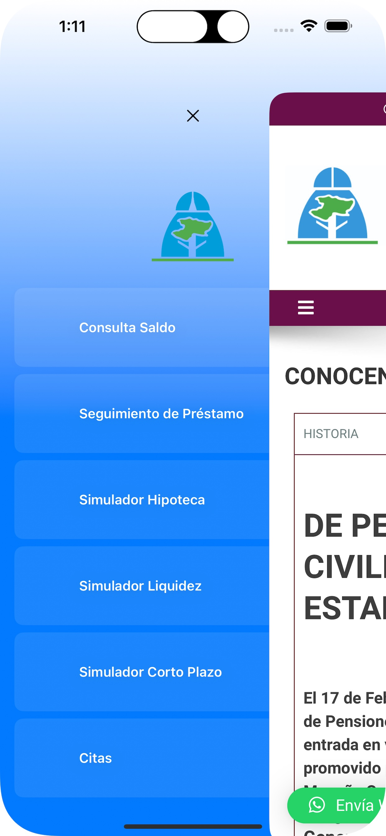 DPCE screenshot 2