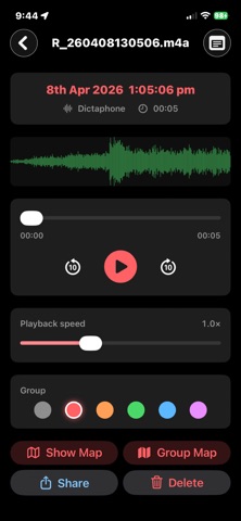 Audio Recorder with Trigger Screenshot 2 of 8