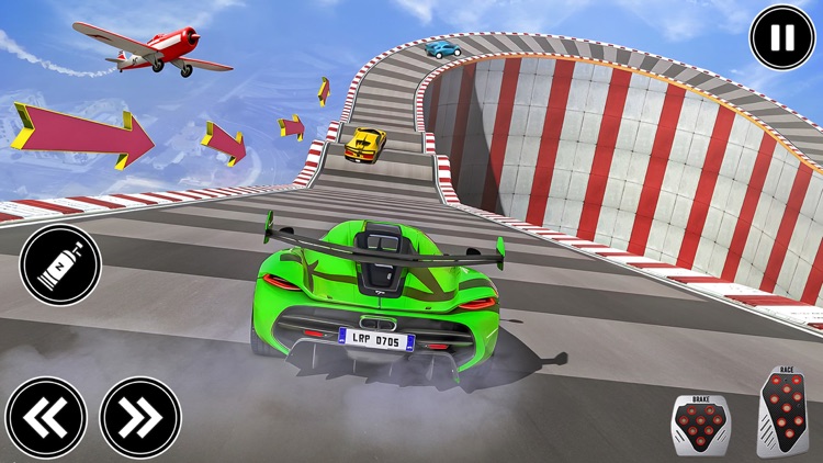 Mega Ramp GT Stunt Car Games