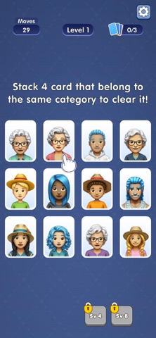 Stack Match - Category Puzzle iPhone screenshot