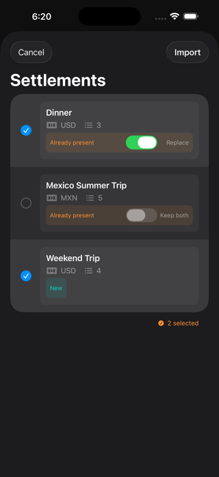 Settleasy: Expense Splitter Screenshot 10 of 10