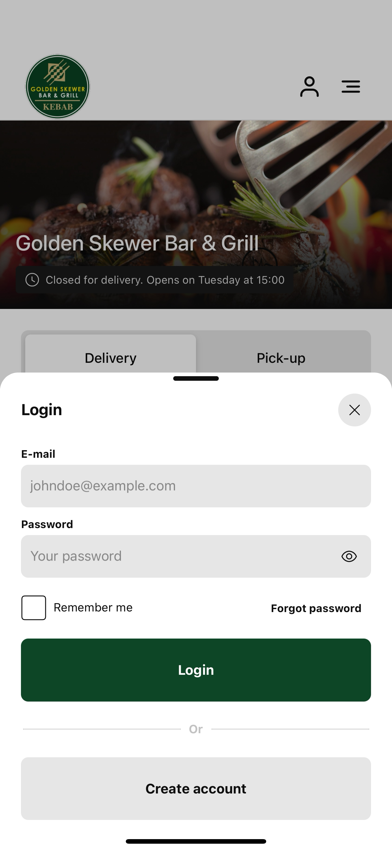 Golden Skewer Bar & Grill screenshot 2