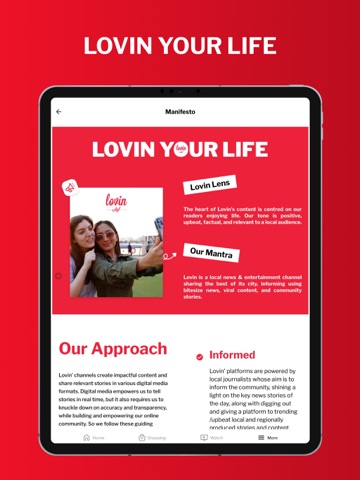 Lovin. iPad screenshot 8