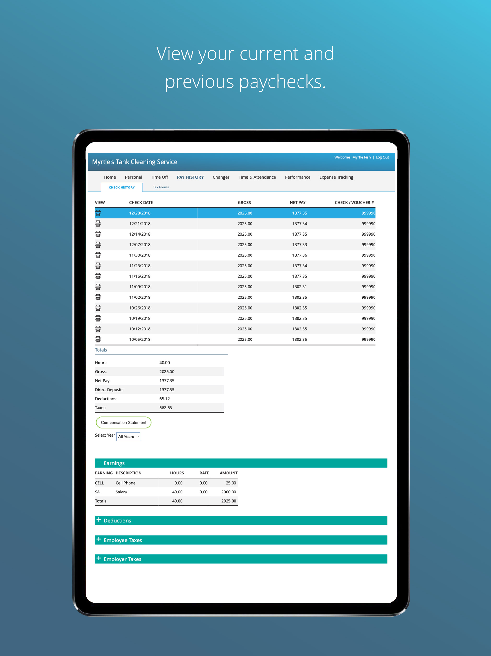 MyStack by ECCA Payroll+