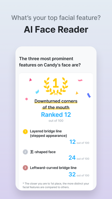 Candy: AI Fortune & Beauty Cam Screenshot