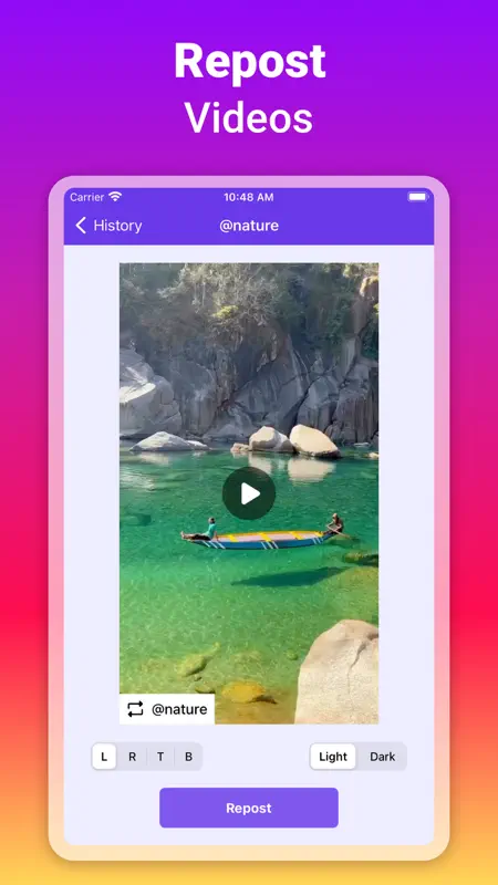 InstSave: Reels Story Repost screenshot 3 of 4