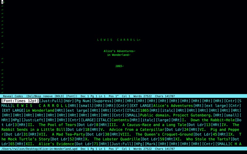 WritePerfect screenshot 2