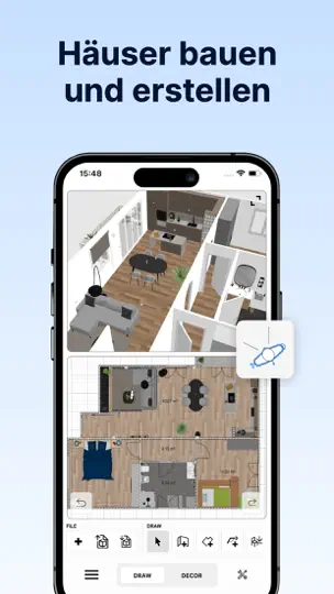 Screenshot von Sweet Home 3D: Haus Einrichten auf dem iPhone 4