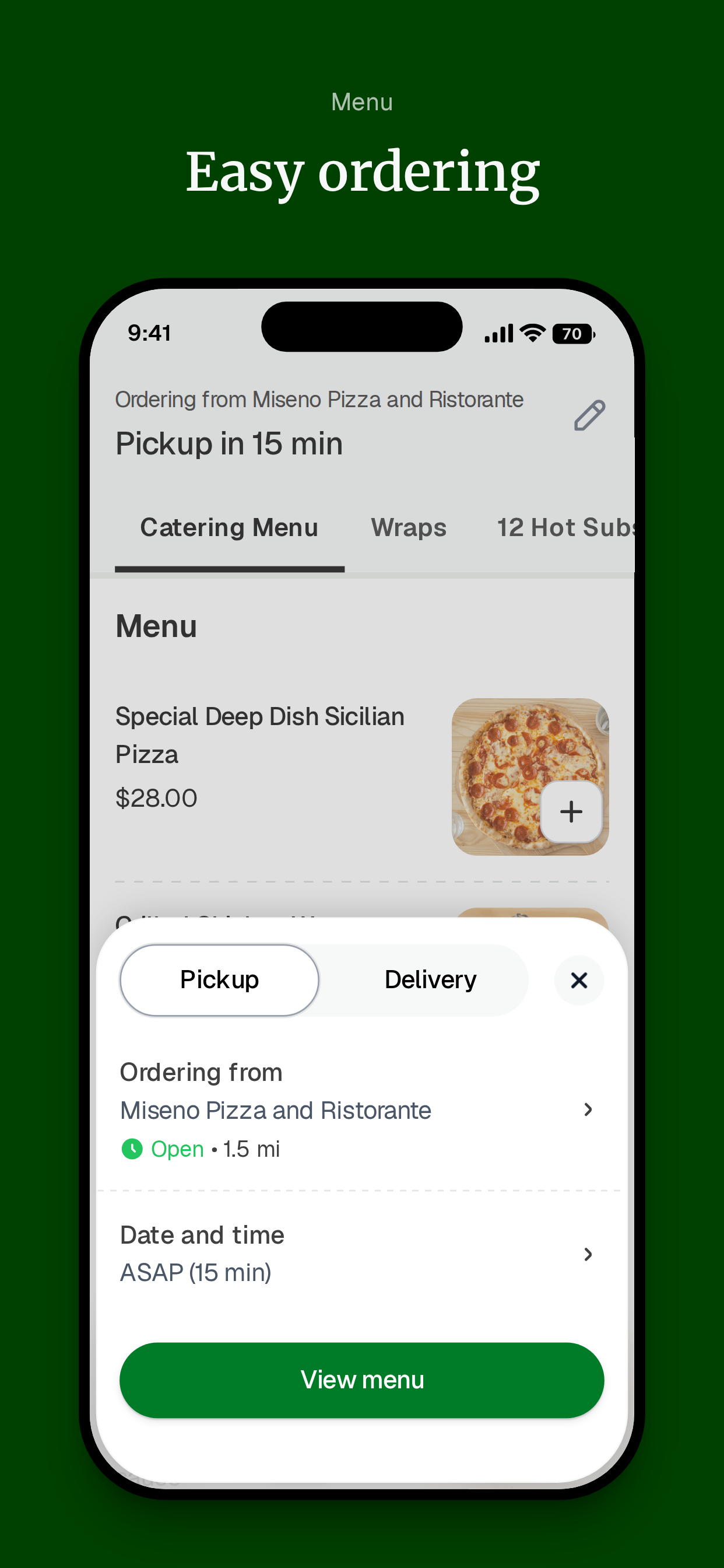 Miseno Pizza and Ristorante screenshot 3