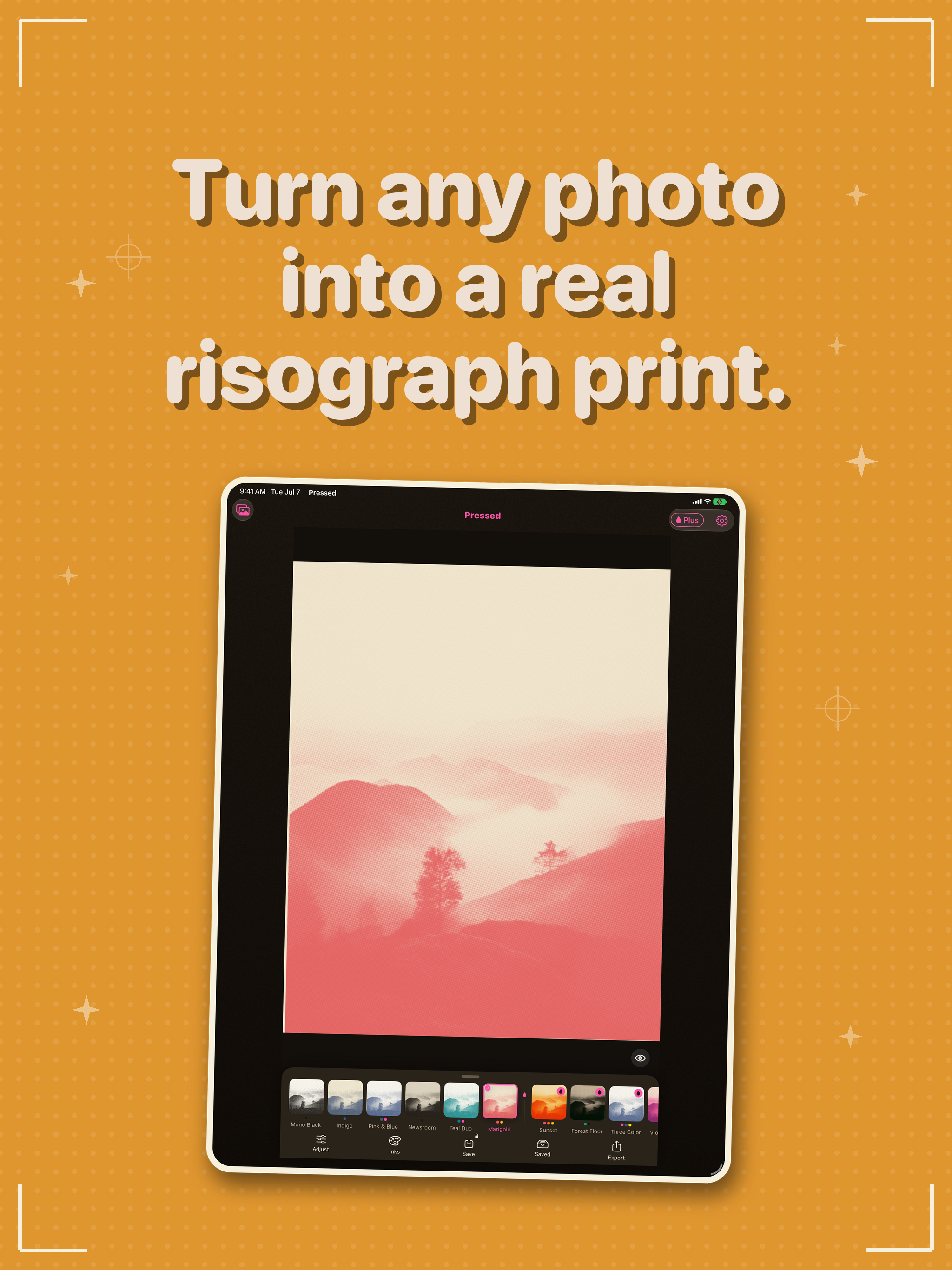 Pressed: Risograph & Halftone screenshot 11