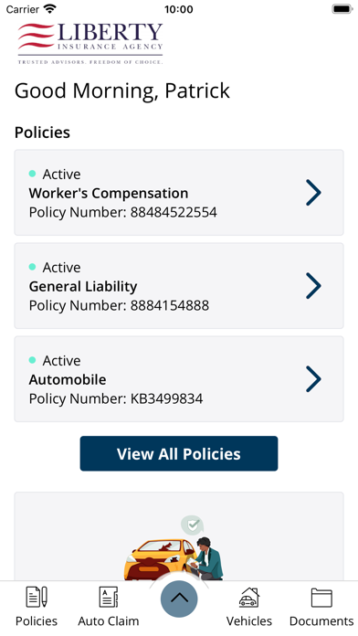 Liberty Insurance Agency 24/7 Screenshot