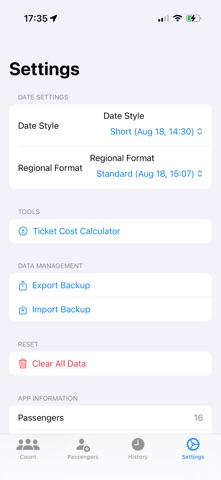 Group Counter for Tour Guides screenshot