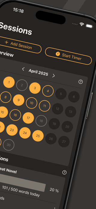 Word Keeper: Writing tracker Screenshot 2 of 8