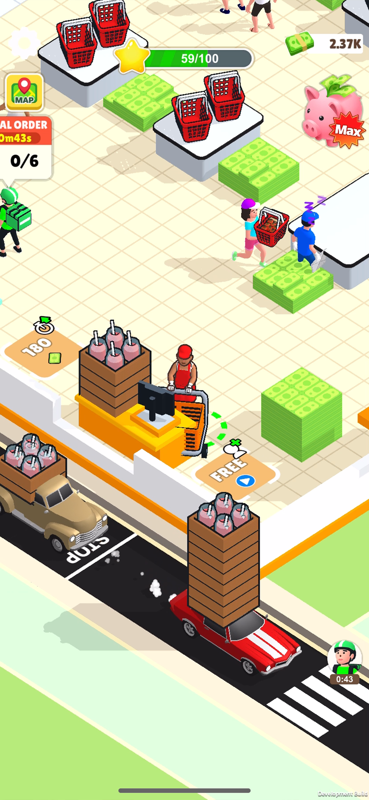 Supermarket Simulation - Game