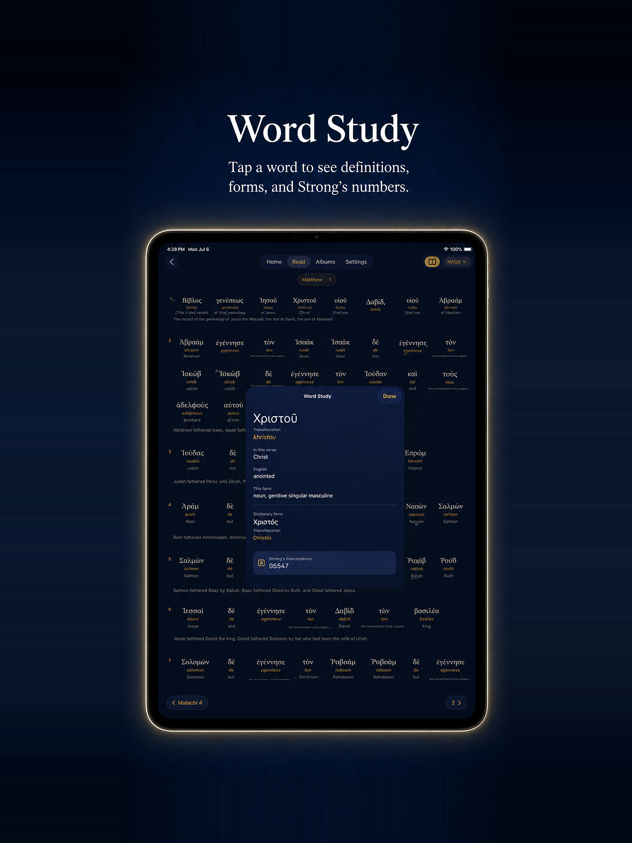 Lucerna: Bible Study Tools screenshot 10
