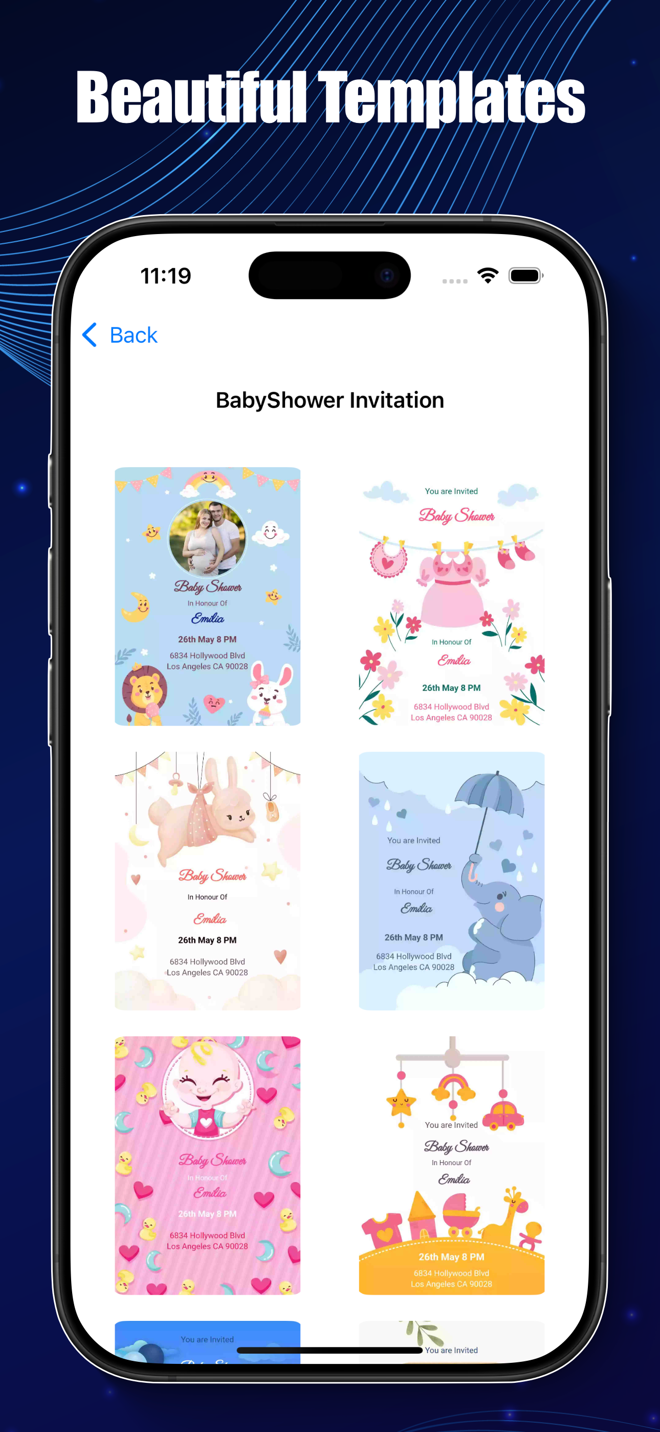 Baby Shower Invitation Creator