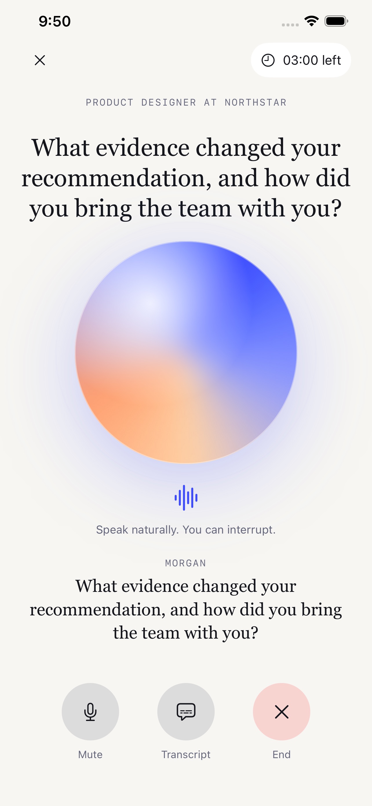 Screenshot 2 of MootWise AI: Interview Prep