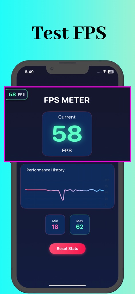 Fps Meter - Productivity App | MWM