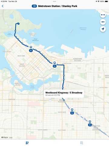 Vancouver Transit (TL) iPad screenshot