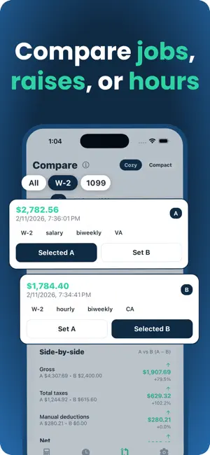 NetPay: Paycheck Calculator screenshot 3