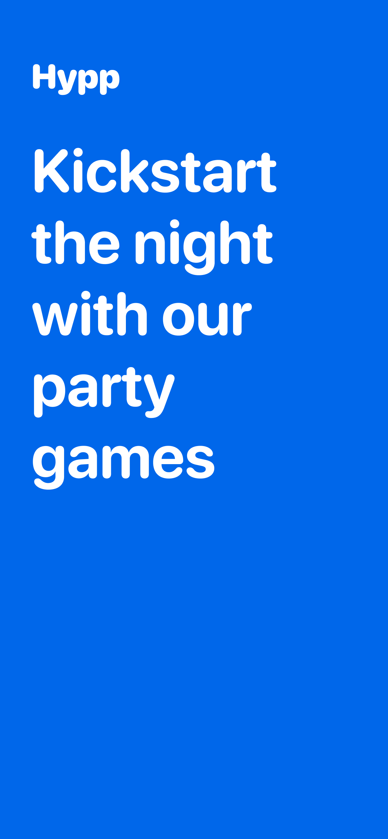 Hypp - The Party Game Maker