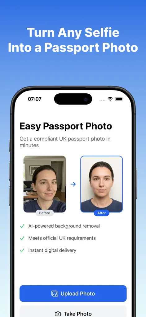 Easy Passport Photo - Travel App | MWM