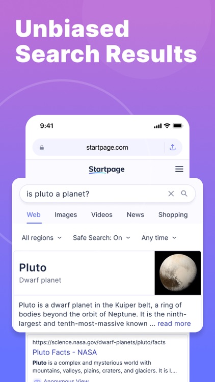 Startpage - Private Browser