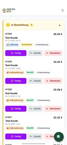 AmlouBox Logistics screenshot