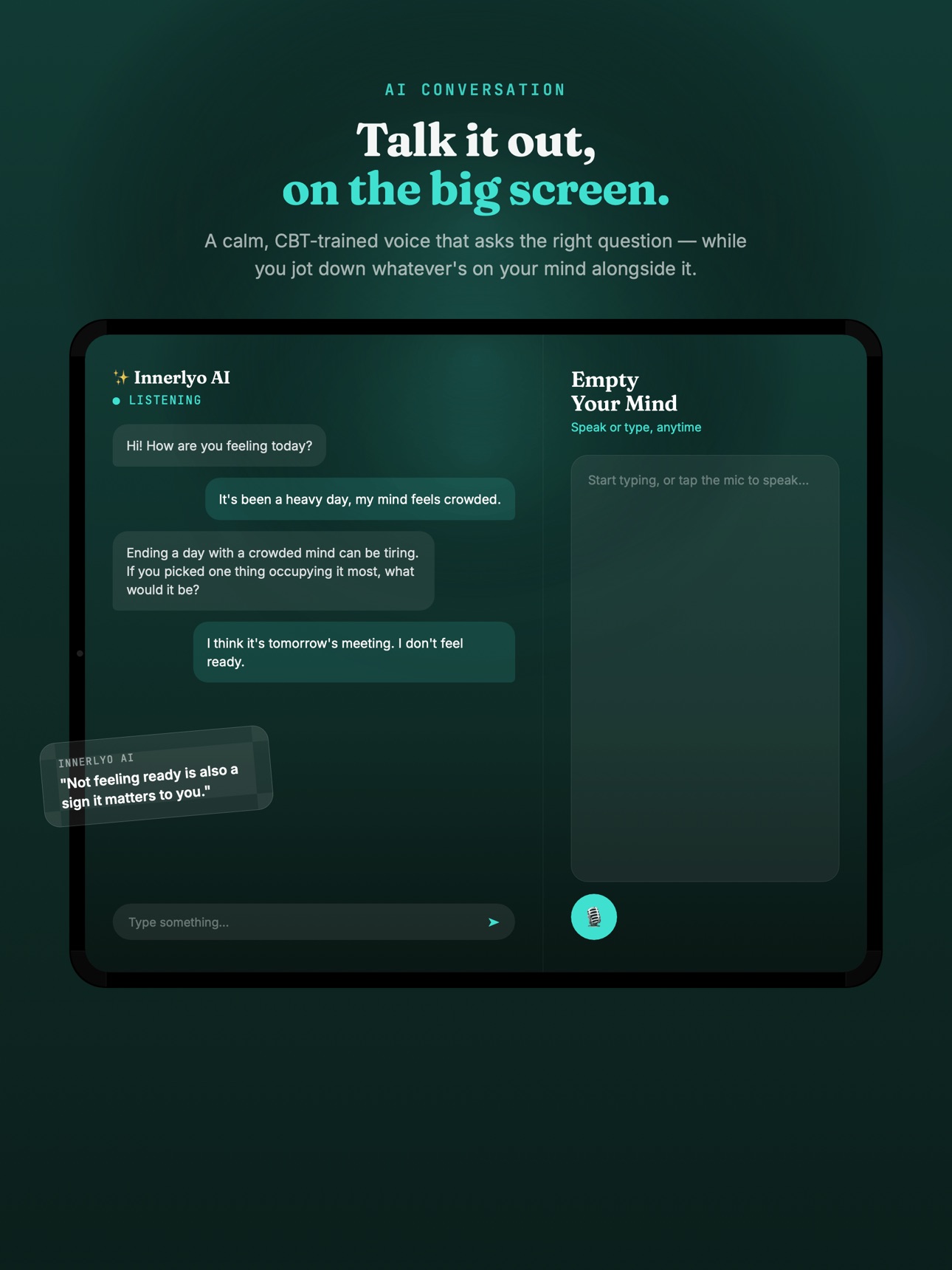 Screenshot 12 of Innerlyo: Mood & AI Journal