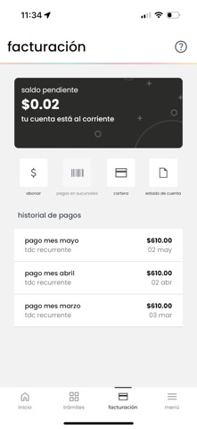 App screenshot