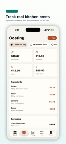 Kitchen Batch Profit screenshot