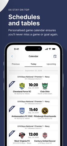 National 1 League iPhone screenshot 7