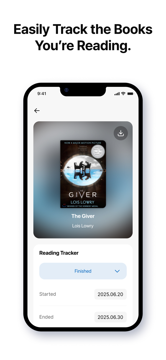 Bookbear book tracking app