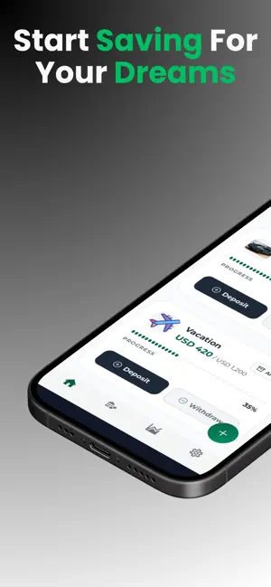 My Savings - Savings Tracker screenshot 1