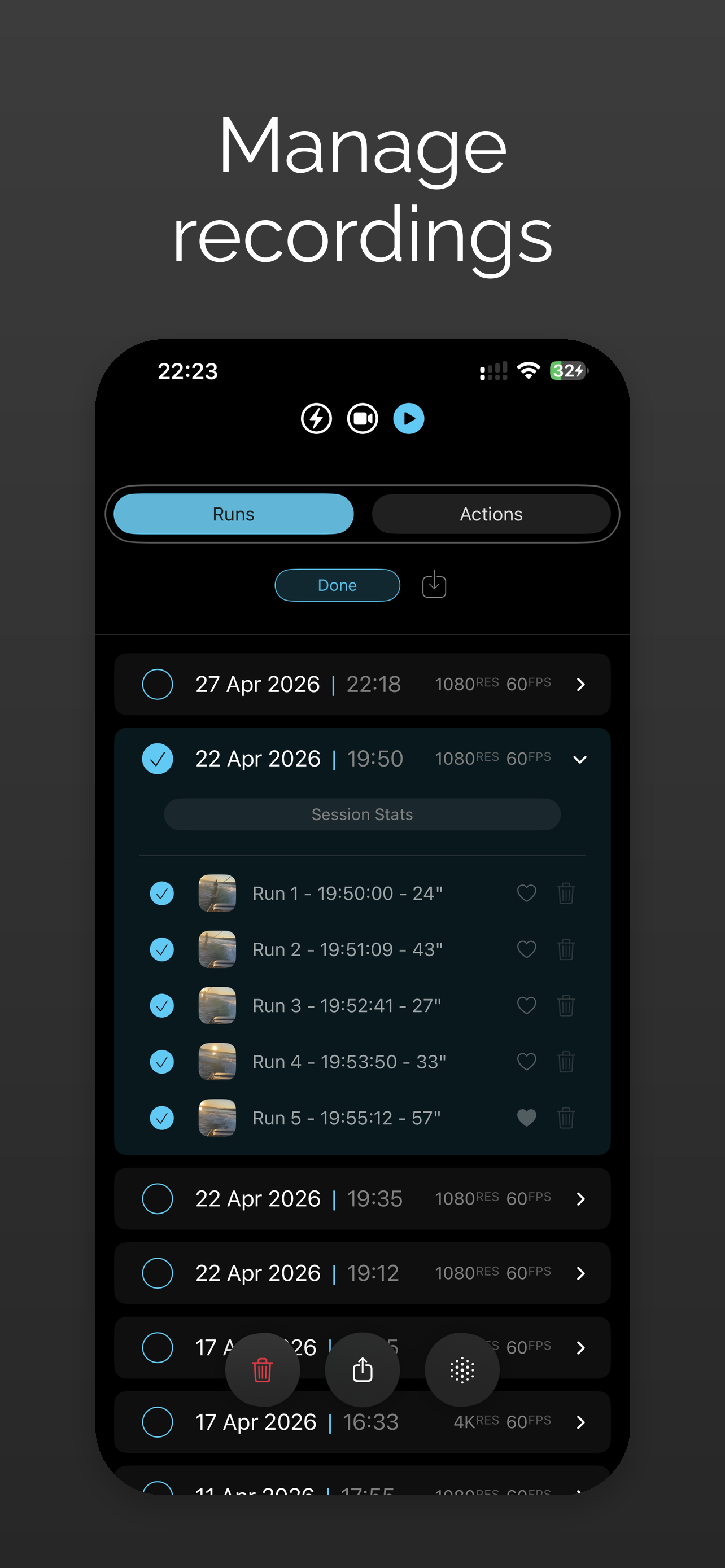 WakeRecorder screenshot 3
