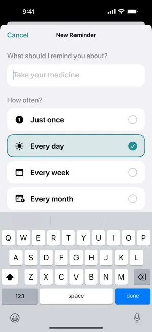 Remba: Simple Reminders screenshot 3