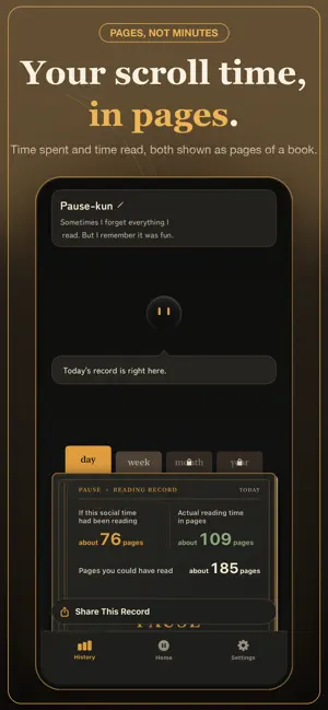 Pause: Scroll Less, Read More screenshot 2