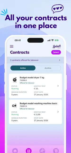 Splash Lease screenshot 2