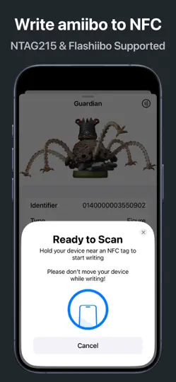 Captura de pantalla de Amiibox - Identify & Write NFC en iPhone 4