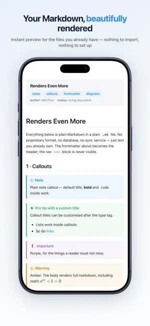 MD Flow screenshot 1